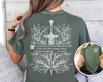 Camiseta de Fireheart Bookish / Aelin Galathynius / Merchandising de Trono de Cristal