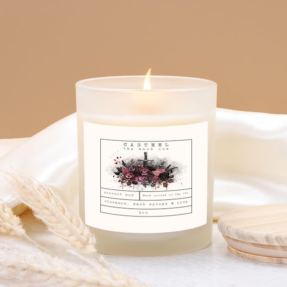 Casteel Da'Neer Candle | From Blood & Ash | Book Lover Gift