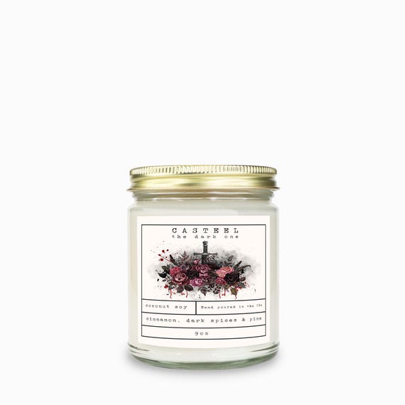 Casteel Da'Neer Candle | From Blood & Ash | Book Lover Gift