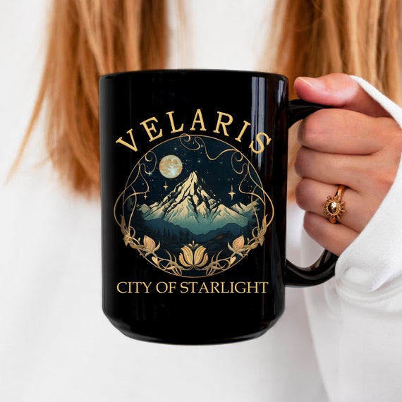 Velaris Mug | acotar, acomaf, acosf Book Lover gift | City of Starlight | Literary Inspired, Bookish merch | BookTok