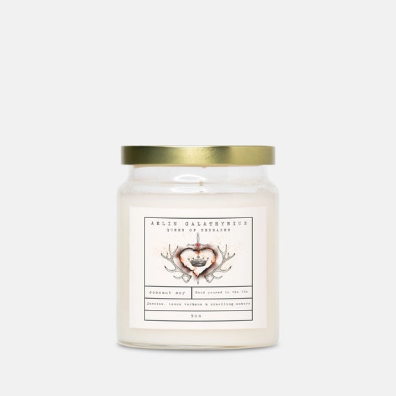 Aelin Galathynius Candle | Throne of Glass | Book Lover gift, Book Scented Candle, Literary Candle, Book Inspired Candle, Book Candle Scent