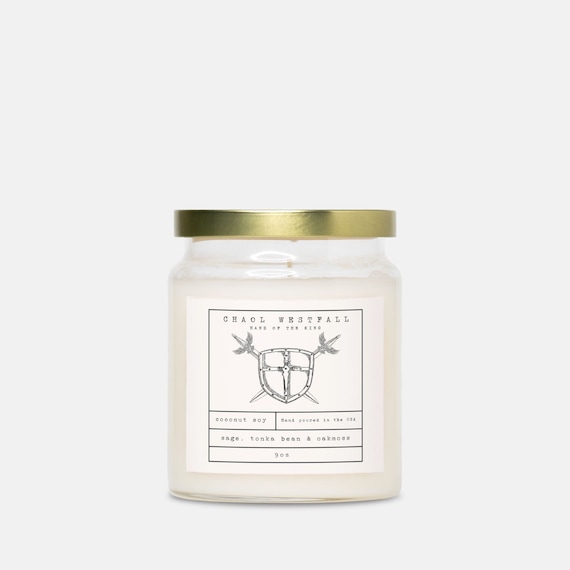 Chaol Westfall Candle | Throne of Glass | Book Lover gift, Book Scented Candle, Literary Candle, Book Inspired Candle, Book Candle Scent