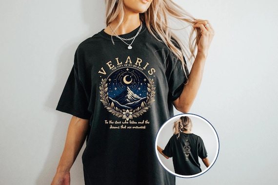 Velaris T-shirt | City of Starlight Gift | acotar, acomaf | Book Lover Gift Idea | Bookish Gift | Comfort Color Tee | Booktok Merch