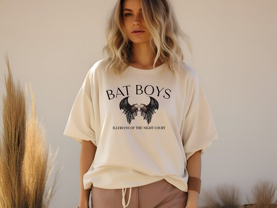 Bat Boy T-shirt | Rhysand, Cassian, Azriel Gift | acotar, acomaf | Book Lover Gift Idea | Bookish Gift | Comfort Color Tee | Booktok Merch