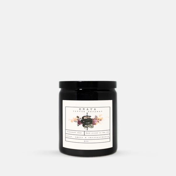 Oraya: Serpent and the Wings of Night | Book Scented Candle