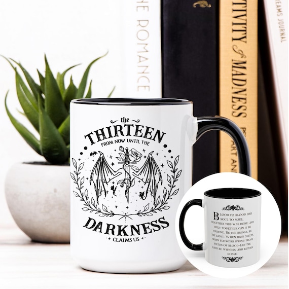 The Thirteen Mug | Throne of Glass Manon Blackbeak Quote | Bookish Gift