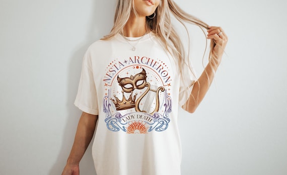 Nesta Archeron T-shirt | ACOSF Gift | acotar, acomaf | Book Lover Gift Idea | Bookish Gift | Comfort Color Tee | Booktok Merch