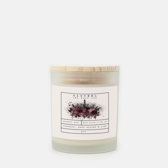Casteel Da'Neer Candle | From Blood and Ash | Book Lover gift, Book Scented Candle, Literary Candle, Book Inspired Candle, Book Candle Scent