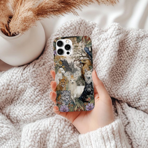 Animals of Erilea phone case | Bookish Gift | Gift for readers | Throne of Glass | Eco-Friendly Tech | Booktok merch SJM | Abraxos Fleetfoot