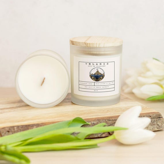 Velaris Book Scented Candle | City of Starlight | Citrus & the Sea
