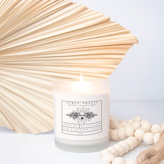 Lidia Cervos Candle | HoFaS, Book Lover Candle, Book Scented Candle Literary Candle, Book Inspired Candle Scent | Crescent City | Daybright