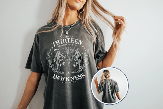 The Thirteen T-shirt | TOG Gift | Throne of Glass | Book Lover Gift Idea | Bookish Gift | Comfort Color Tee | Booktok Merch | Manon