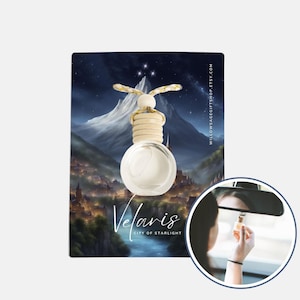 Velaris Car Mood Diffuser | City of Starlight | Auto Air freshener | ACOTAR, ACOMAF | Cute car accessories | Bookish Gift | Gift for Readers