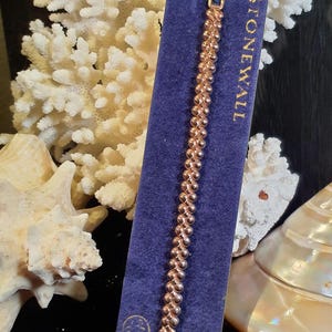 Rose Gold-Filled 1940s Stonewall Unused Ladies Watch Band.