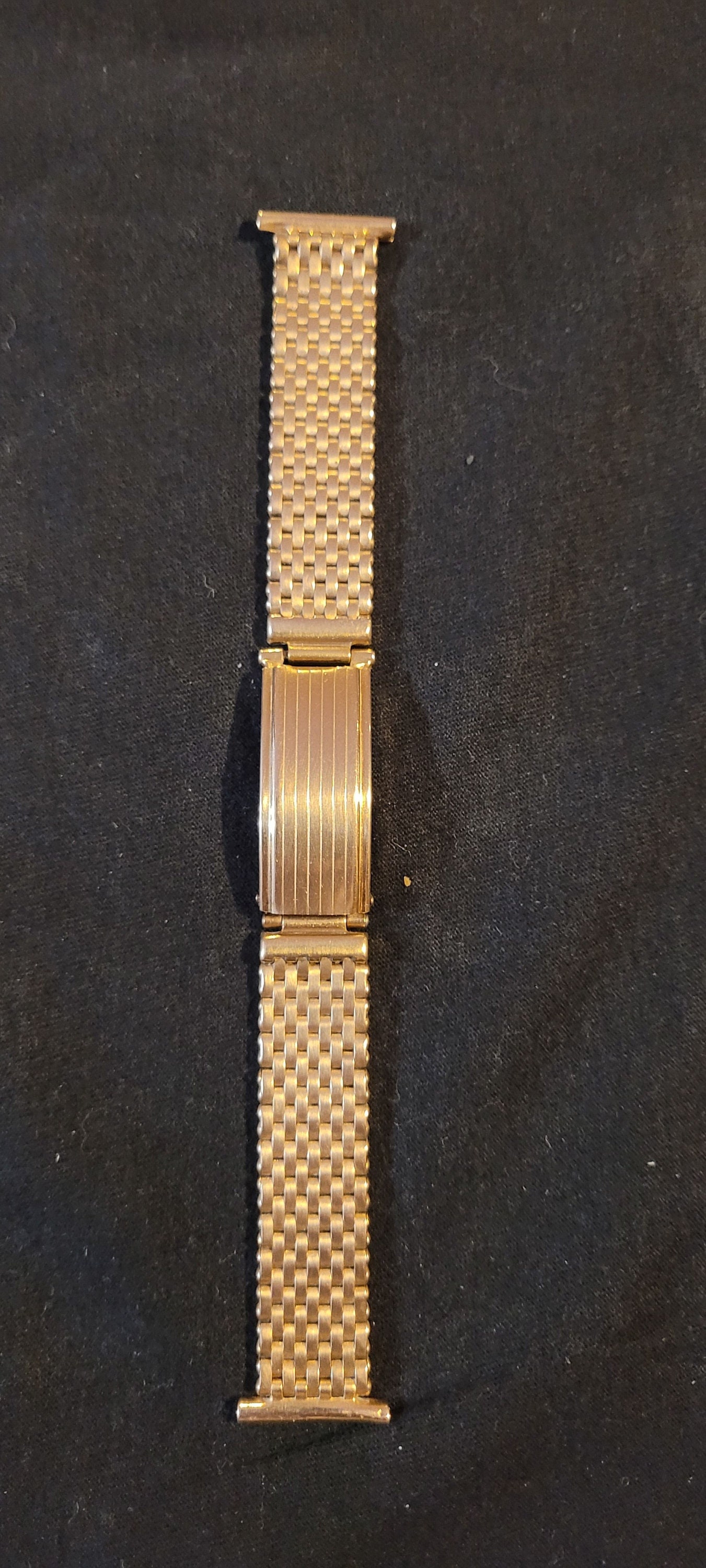 Rose Gold-filled Mesh 1940s Kreisler Basketweave Unused Vintage