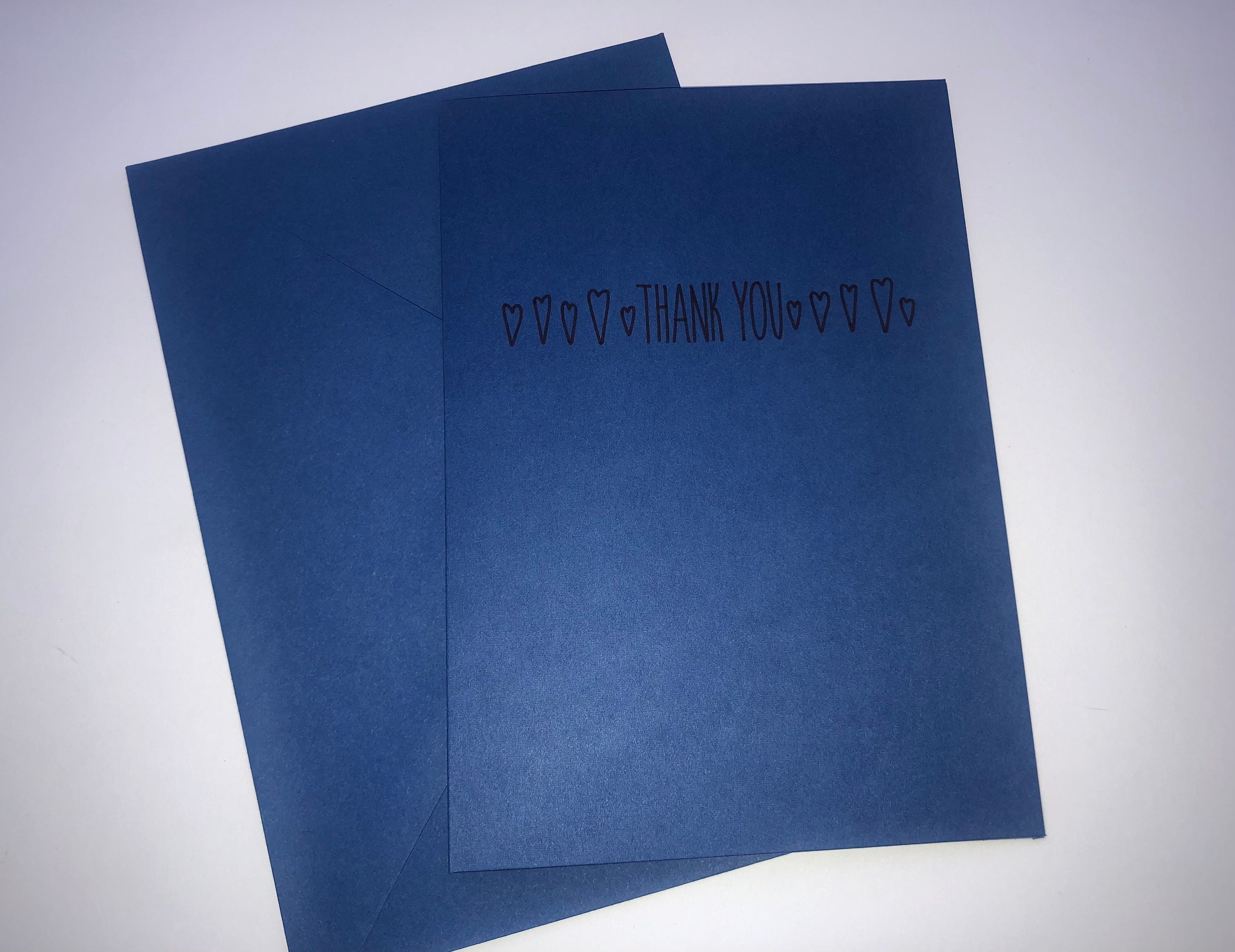 Thank you greeting card | Etsy