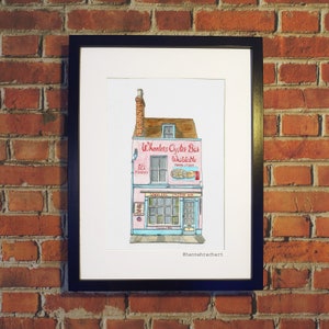 Wheelers Oyster Bar, Whitstable - Watercolour Print