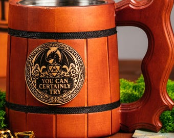 Dungeons & Dragons-biermok – Gepersonaliseerde Dungeon Master-mok, "I'm DM That's Why", op maat gegraveerde bierpul, gamercadeau voor tabletop RPG
