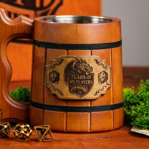 DND Mug - DM mug - Dungeons and Dragons Gifts - D&D - Dungeon Master - Tankard