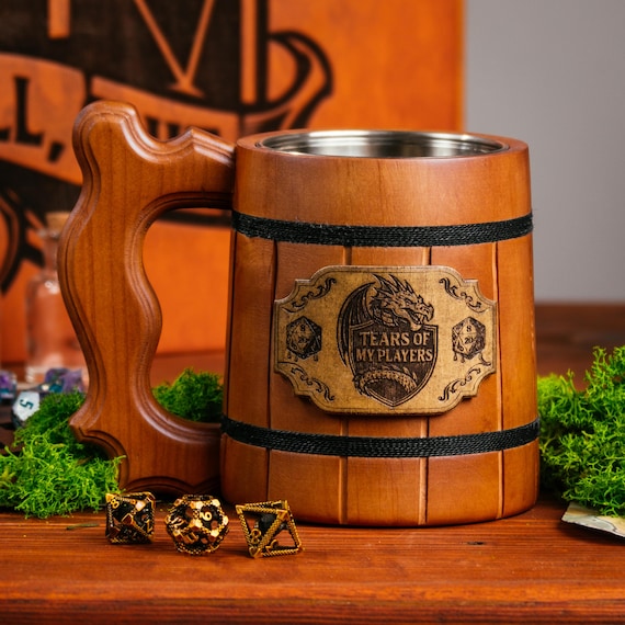 DND Mug - DM mug - Dungeons and Dragons Gifts - D&D - Dungeon Master - Tankard