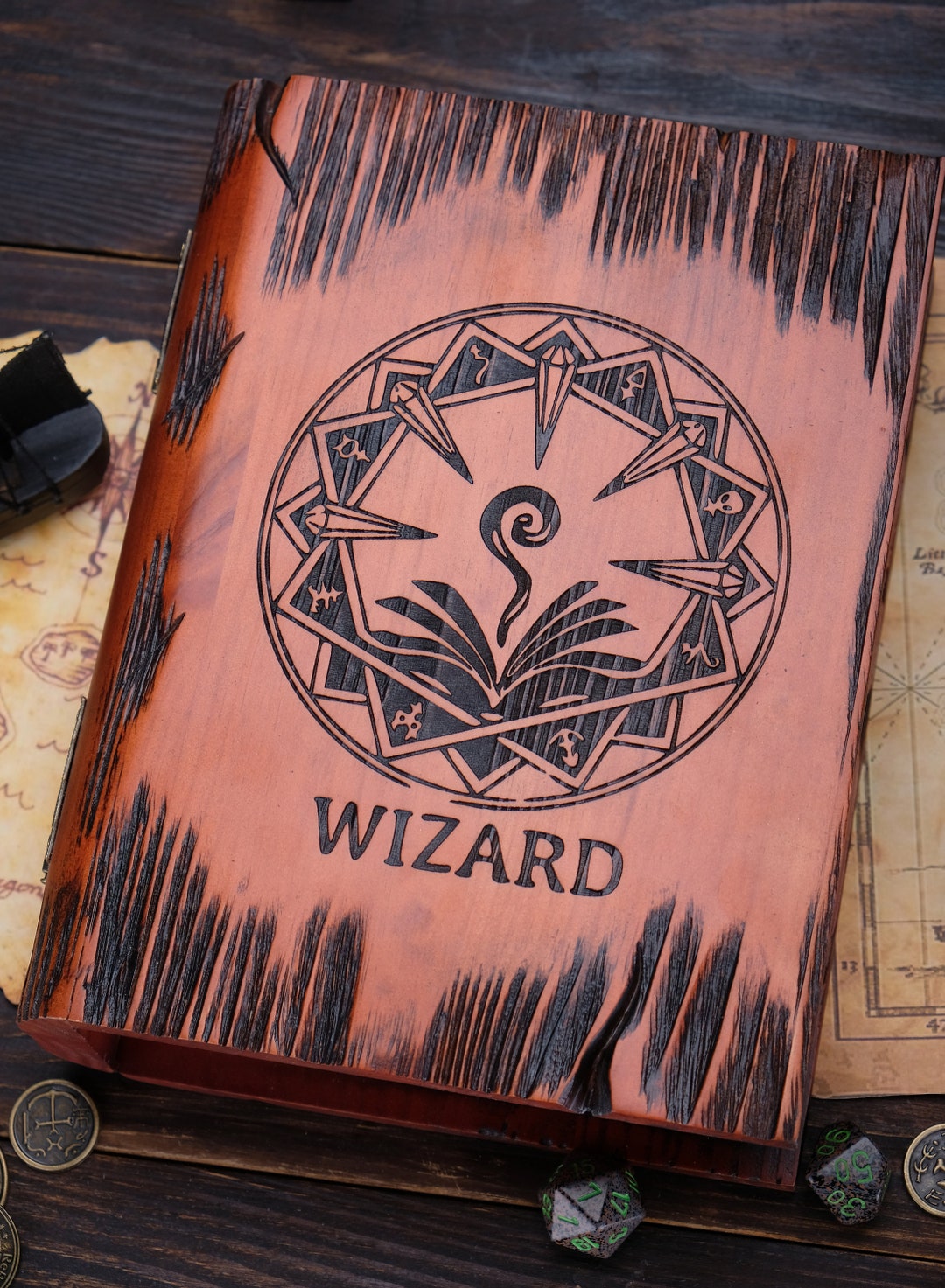 Dnd Dice Box, Dungeons and Dragons, Dice Box Book, Dnd, Personalized