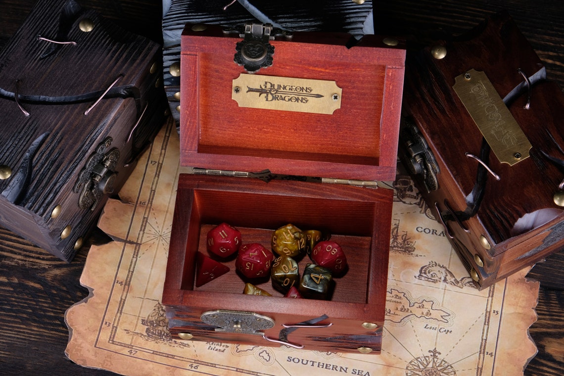 Custom Dnd Dice Box D&D Dice Box Dnd Box Dice Box Dnd Etsy