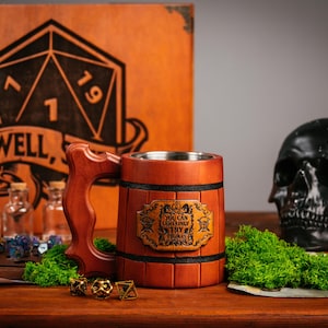 Taza DND - Taza DM - Regalos de Dungeons and Dragons - D&D - Dungeon Master - Jarra imagen 4