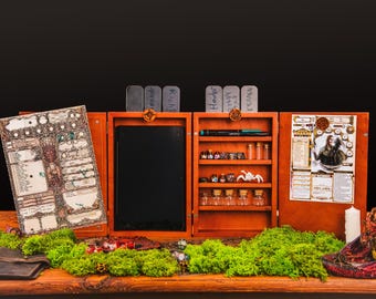 DM-scherm, Initiative Tracker, HR-tracker, Dungeon Master-scherm voor rollenspellen