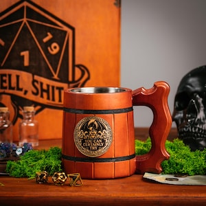 Taza DND - Taza DM - Regalos de Dungeons and Dragons - D&D - Dungeon Master - Jarra imagen 3