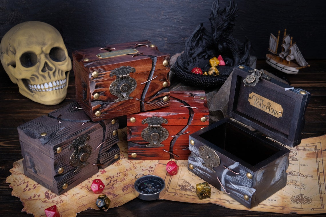 Custom Dnd Dice Box D&D Dice Box Dnd Box Dice Box Dnd Etsy