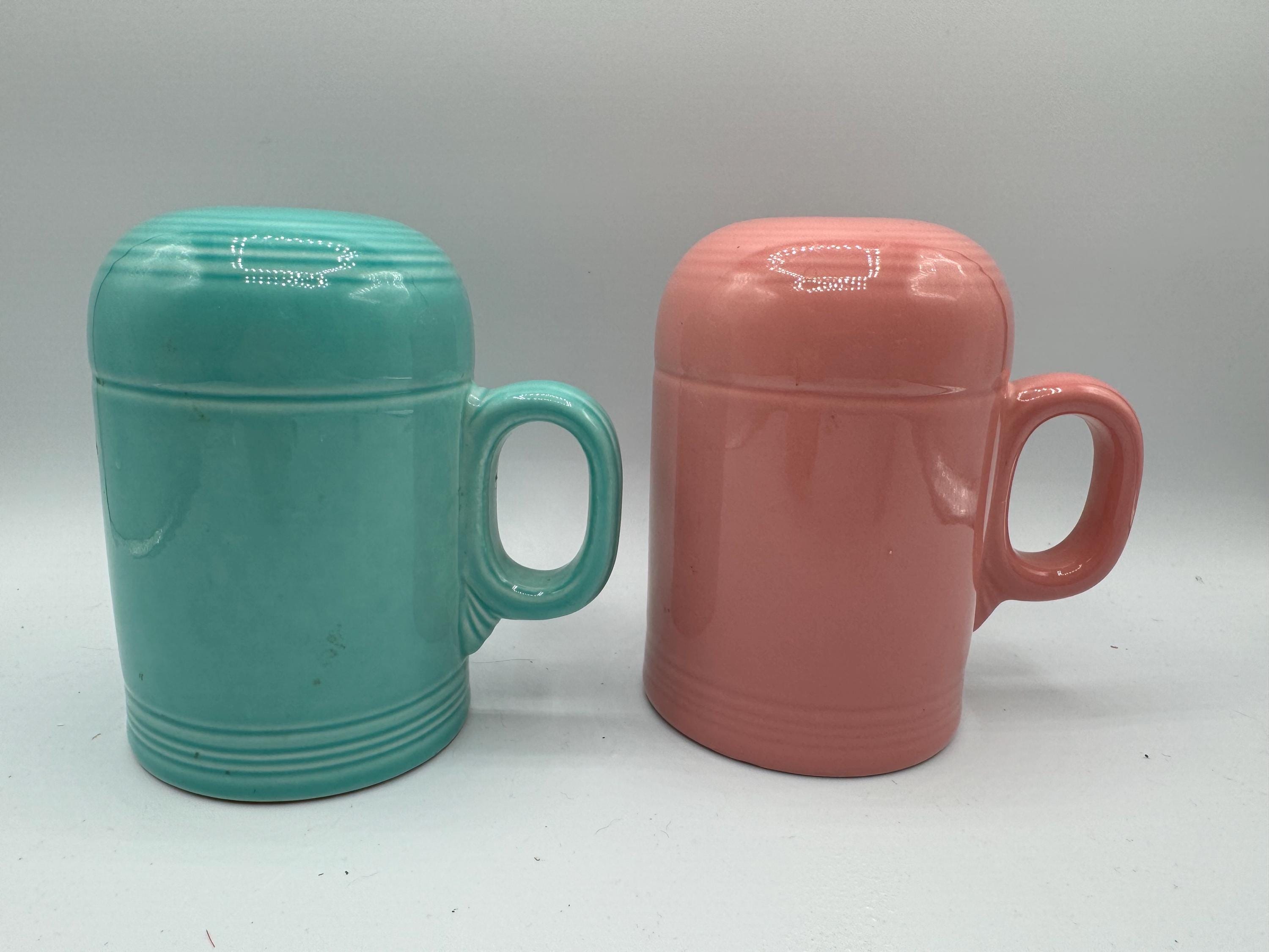 Fiesta Ware Salt and Pepper Shakers Etsy