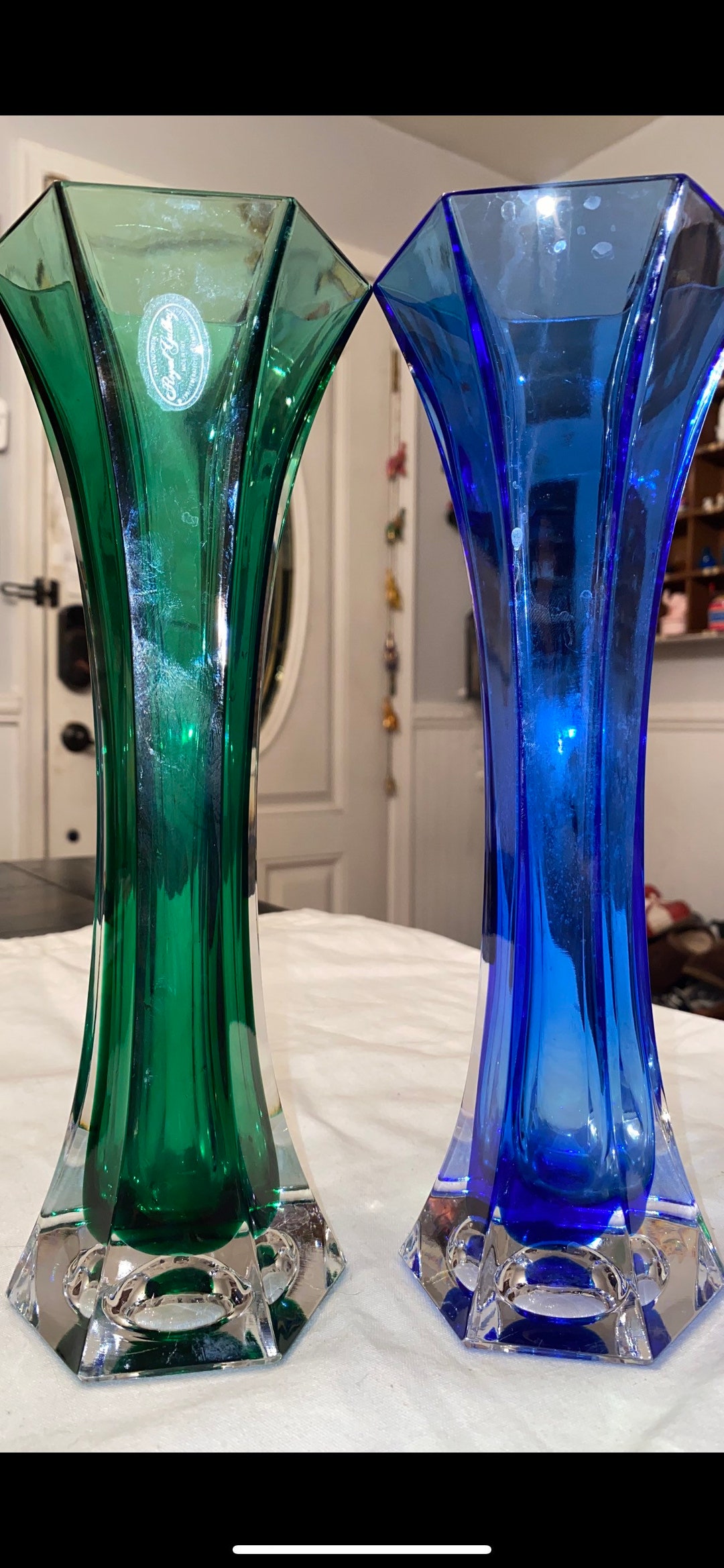 Made in Italy Royal Gallery Crystal Vases Etsy