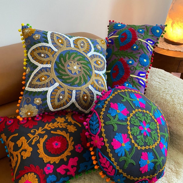 Boho Throw Pillow Etsy