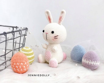 Easter Bunny – Crochet PDF pattern, instant download