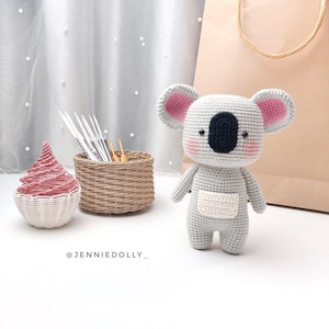 Bonnie The Koala – Amigurumi Crochet Koala PDF pattern, instant download
