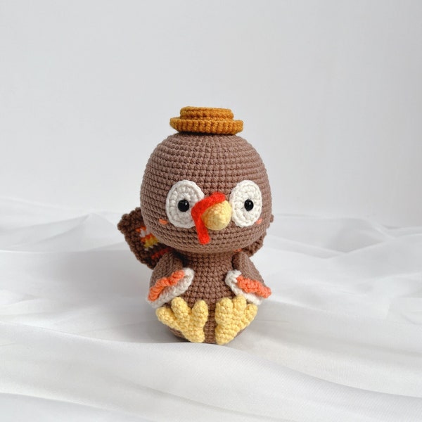 Thanksgiving Turkey – Amigurumi Crochet PDF pattern, instant download