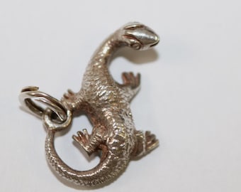 Sterling Silver Lizard Charm