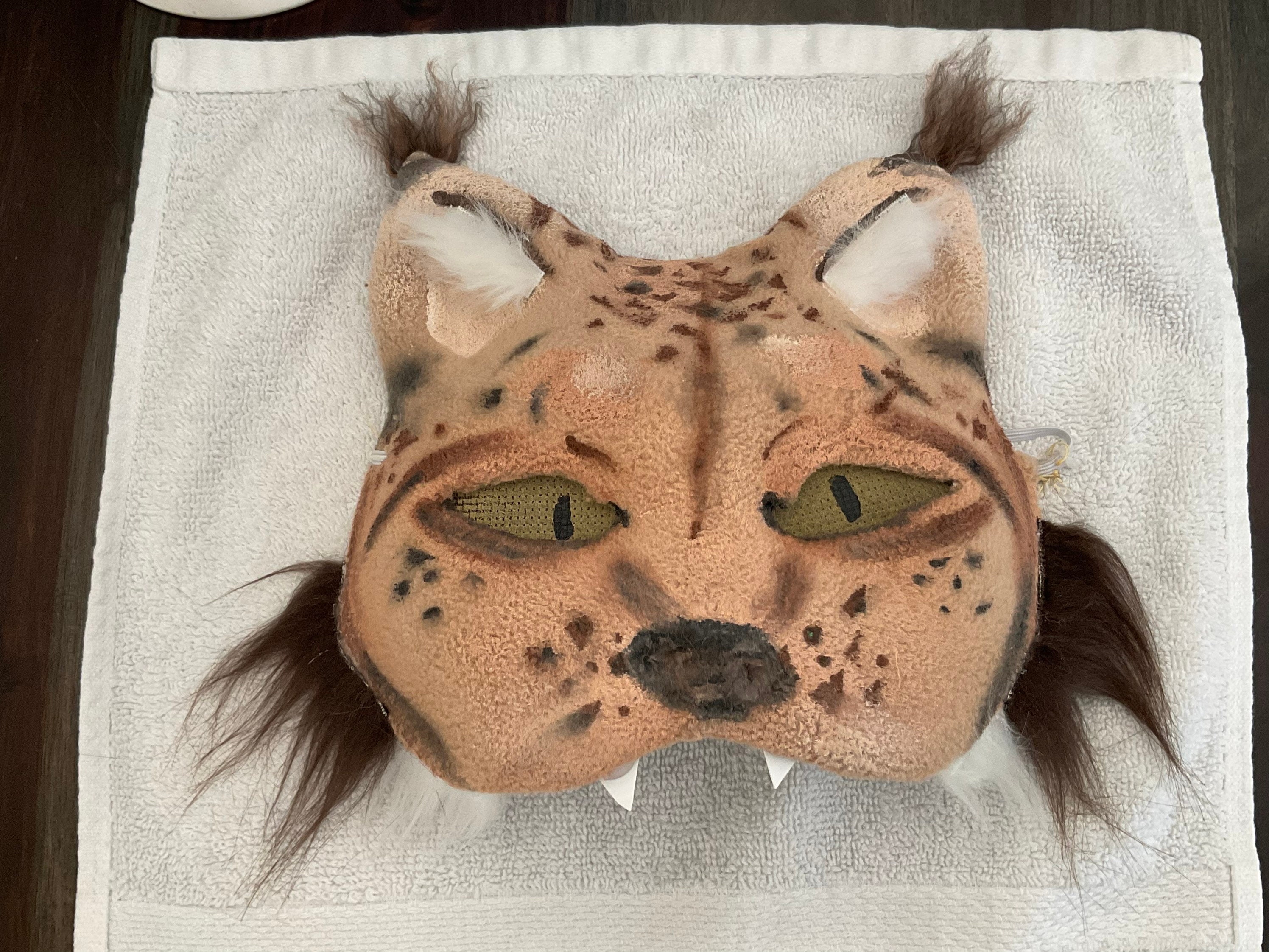 Lynx Mask Etsy