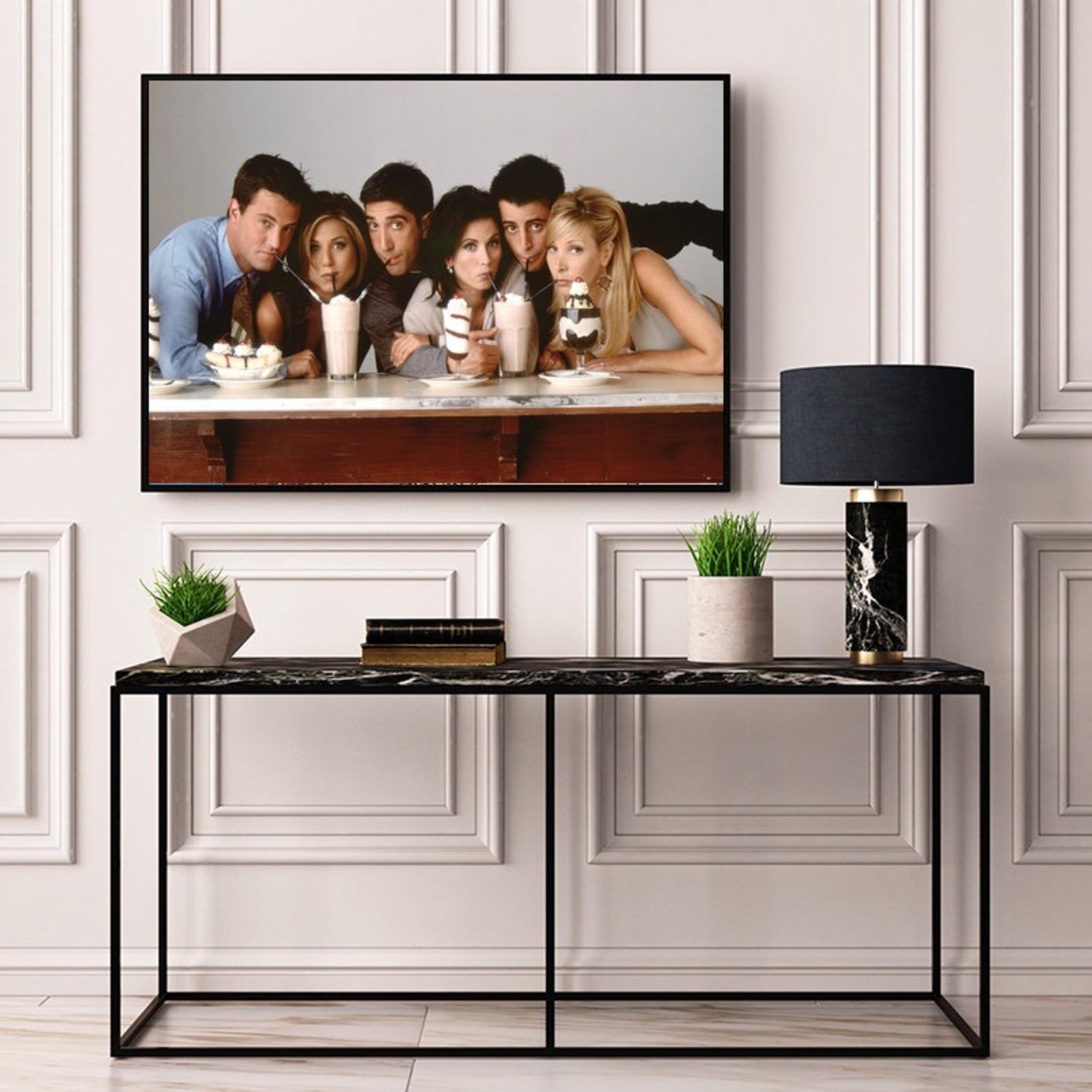 Friends TV Show Poster Movie Poster Print Wall Art Canvas | Etsy