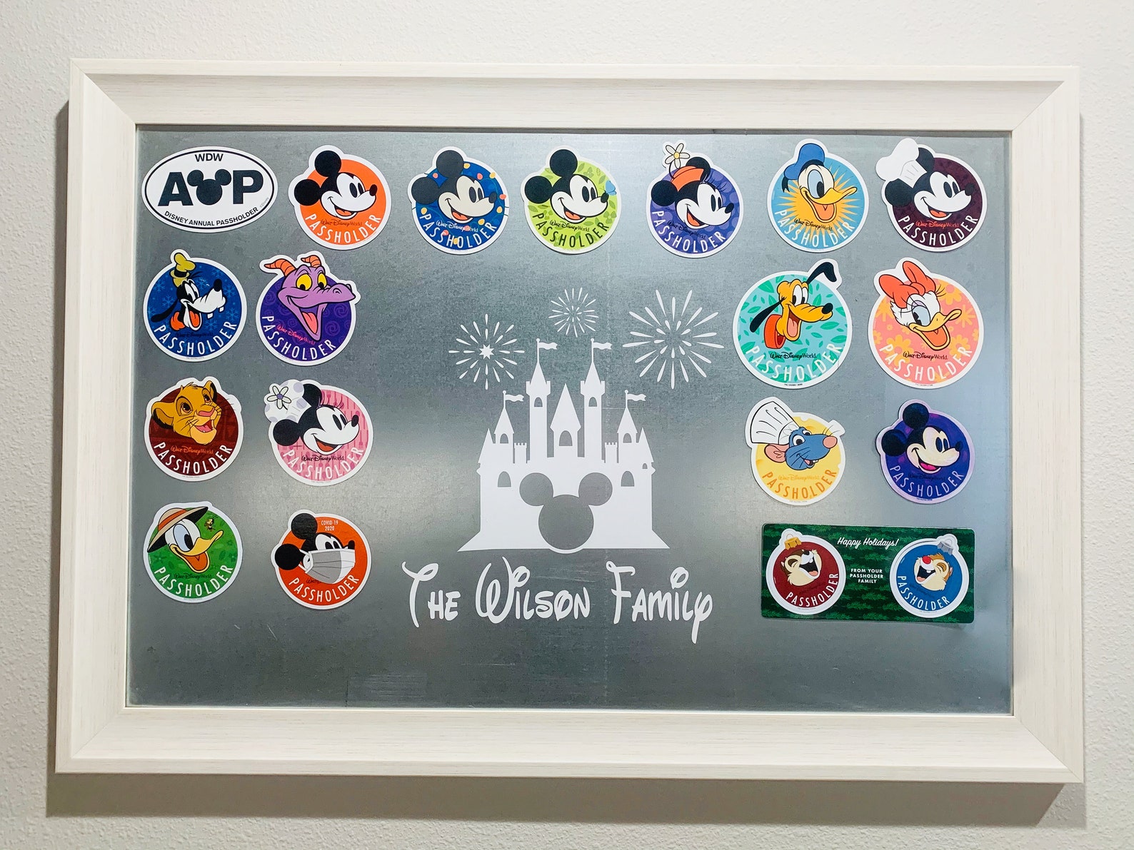 Disney Passholder Display Personalized Etsy