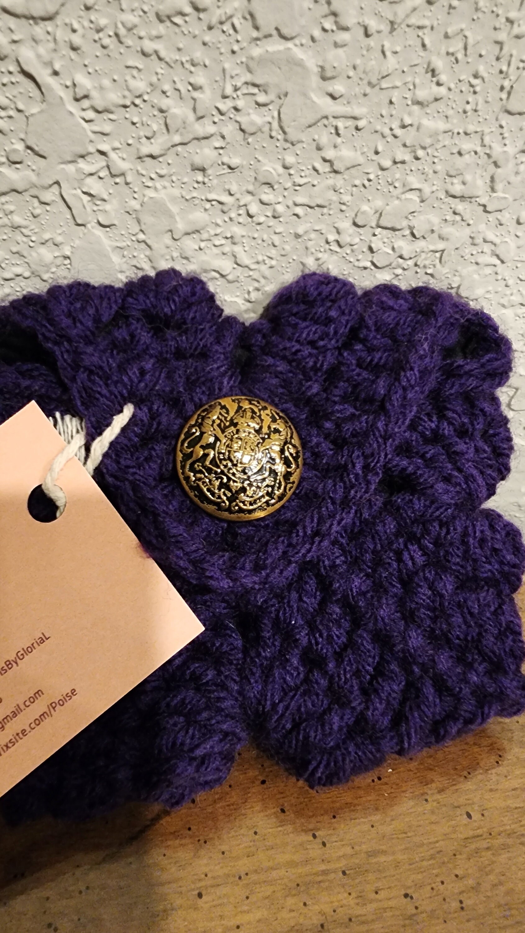Purple Lined Pouch - Etsy