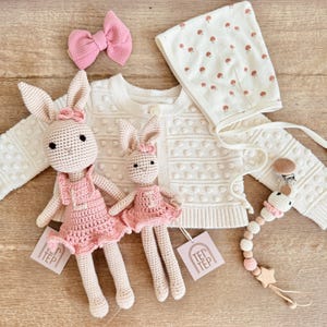 PRE-ORDER *Ships in 1 week* Personalized Baby Doll New Big Sister Little Sister Gifts Little Girl Gifts Baby Girl Gift Stuffed Animals