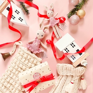 Toddler Christmas Gifts For Kids Stocking Stuffer Baby&#39;s First Christmas Stocking For Newborn Girl Baby Girl Personalized Kids Toy Gift Doll
