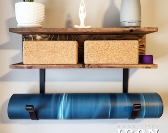 etsy yoga mat holder