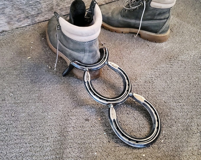 Horseshoe Boot Puller, Metal Boot Puller, Shoe Puller, Iron Works