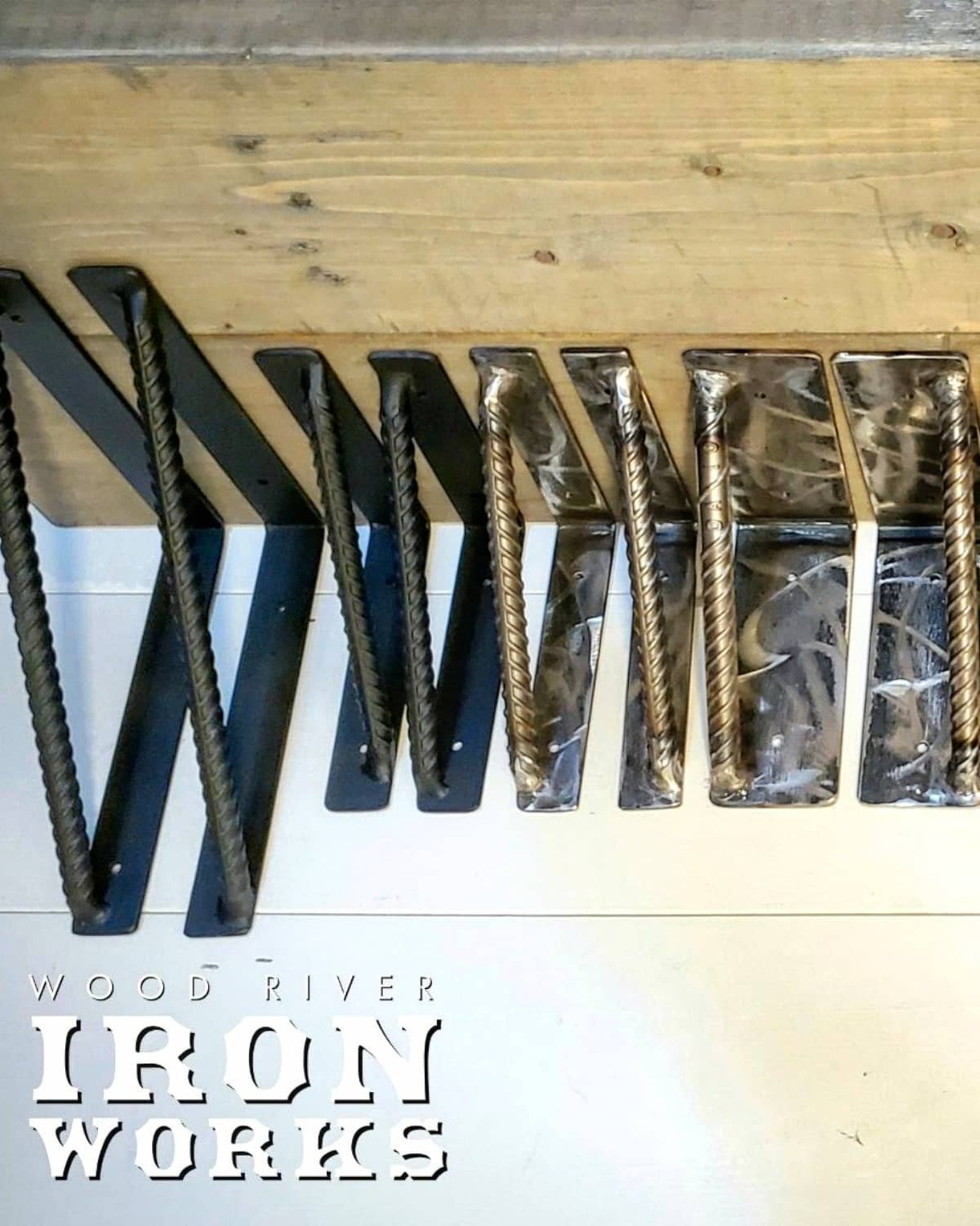 Shelf Bracket Rebar Shelf Bracket Shelf Support Unique Etsy