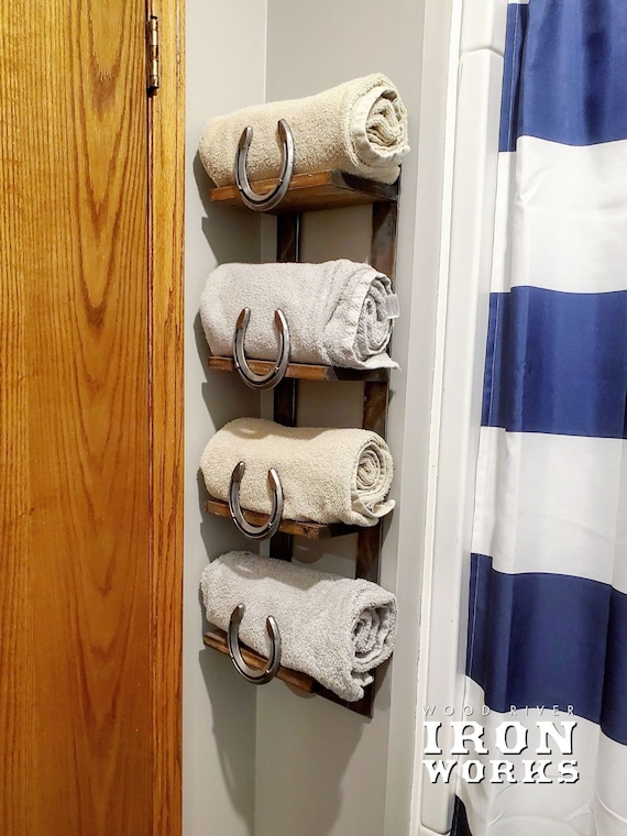Wall Mount Horseshoe Bath Towel Bar Hanger Wall Mount Horseshoe Bath Towel Bar Hanger