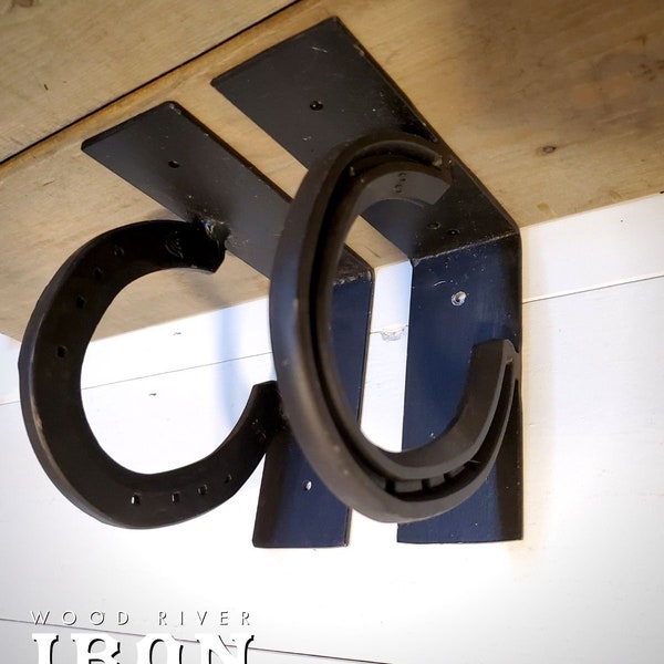 Shelf Bracket, Horseshoe Shelf Bracket, Shelf Support, Unique Metal Shelf, SOLD INDIVIDUALLY