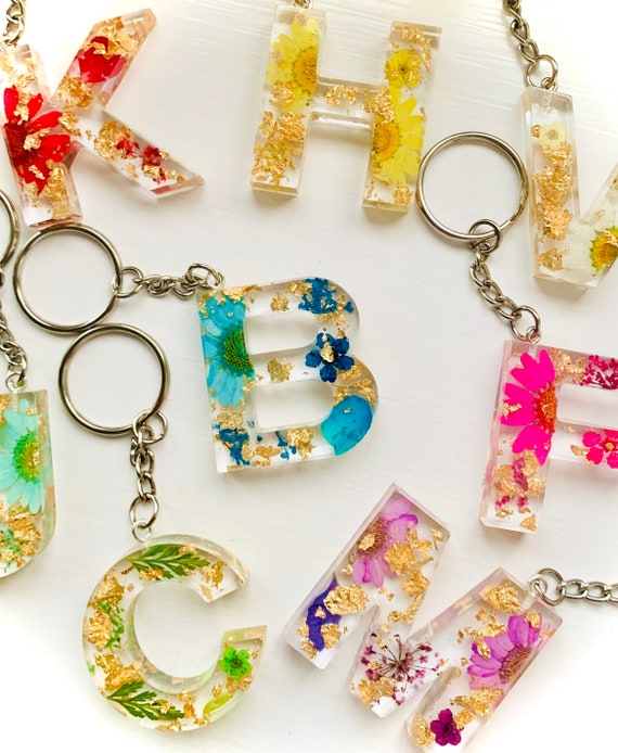 Personalised Key Chain Letter Name 