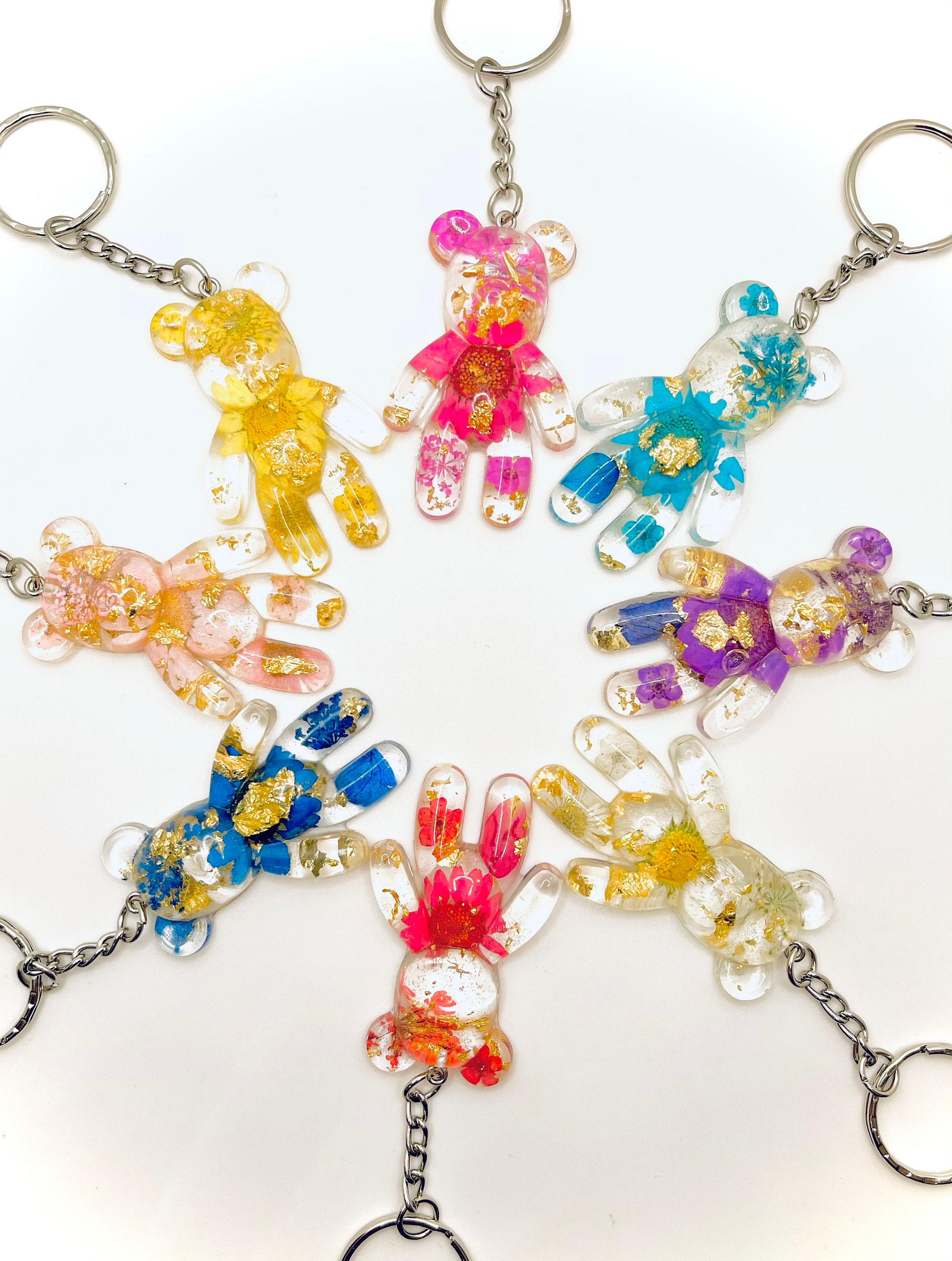 PERSONALISED KEY CHAIN Pocket Hug Bear Keychain Thoughtful Etsy